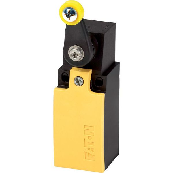 Safety position switch, LS(M)-…, Rotary lever, Complete unit, 1 N/O, 1 NC, EN 50047 Form A, Yellow, Metal, Cage Clamp, -25 - +70 °C image 9