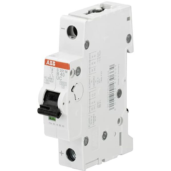 S201M-B40UC Miniature Circuit Breaker - 1P - B - 40 A image 1