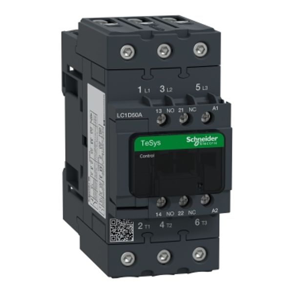 TeSys Deca contactor - 3P(3 NO) - AC-3/AC-3e - = 440 V 50 A - 48 V AC 50/60 Hz coil image 4