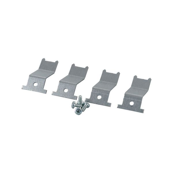 Mounting kit for installing the flush mounting/hollow wall slim distribution board in hollow walls, kit consisting of 4 straps, including screws image 6