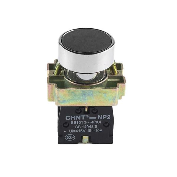 Push-button 22 mm green metal 1NO (NP2BA31) image 1