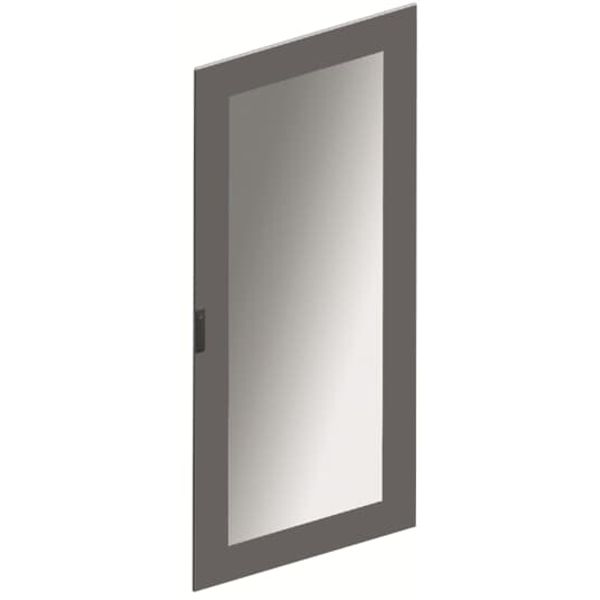 RTS210 Transparant door, Field width: 2, 2191 mm x 614 mm x 15 mm, Grounded (Class I), IP54 image 2