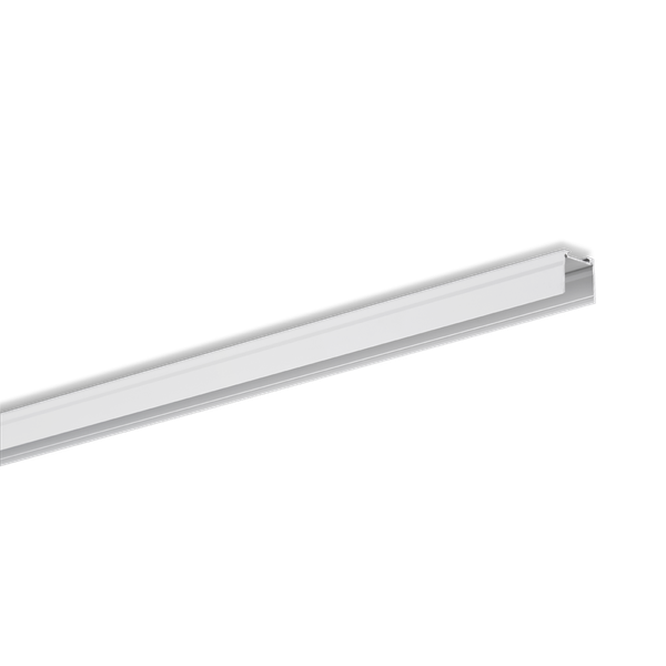 Surface-mount aluminium profile for 2 LED-strips, U-Profil MEDIUM, Länge 1m image 2