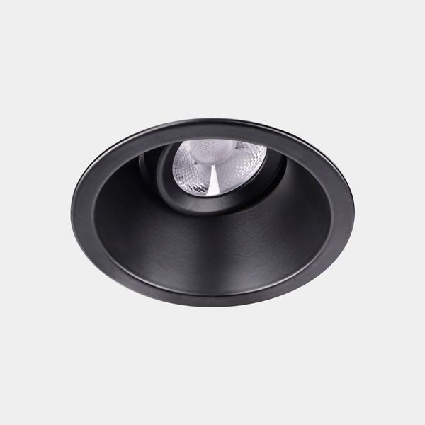 Downlight PLAY 6° 8.5W LED warm-white 2700K CRI 90 7.3º PHASE CUT Black IN IP20 / OUT IP23 497lm image 1