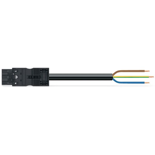 pre-assembled connecting cable Eca Plug/open-ended black image 6