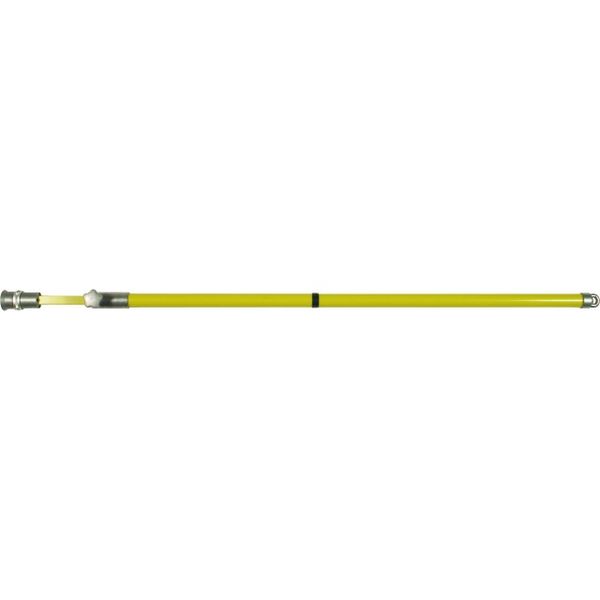 Telescopic earthing stick L 2180-4015mm w. SQL cone coupling image 1