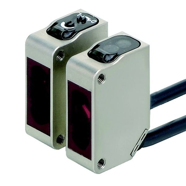 Photoelectric sensor, rectangular housing, stainless steel, infrared L image 3