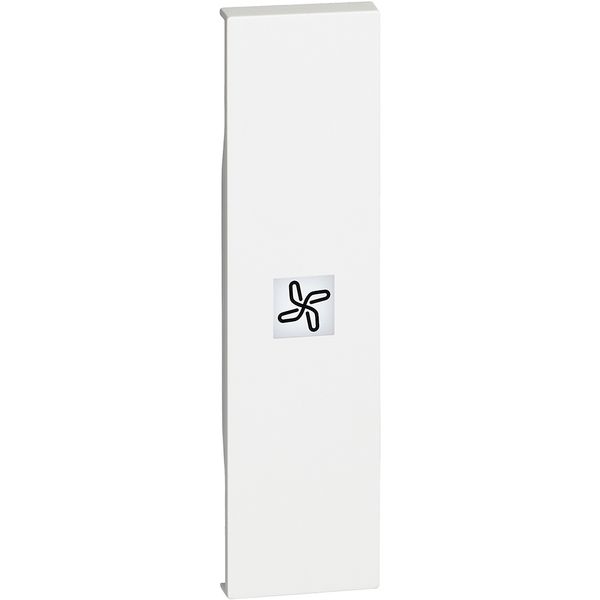 L.NOW - switch cover fan symbol 1 mod white image 1