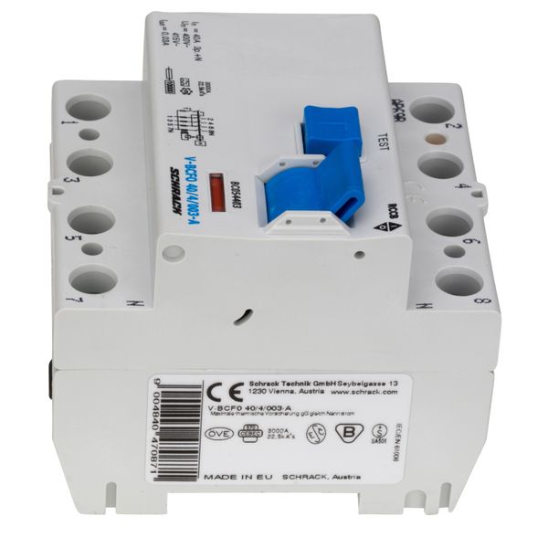 Residual current circuit breaker, 40A, 4-pole,30mA, type A,V image 4