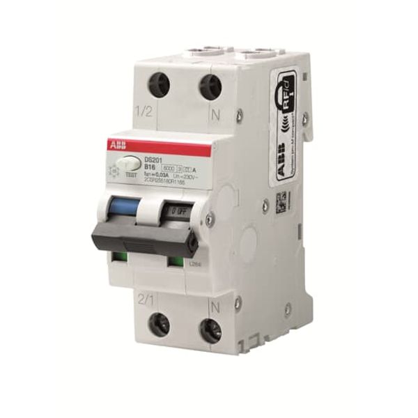 DS201 C13 AC100 Residual Current Circuit Breaker with Overcurrent Protection image 1
