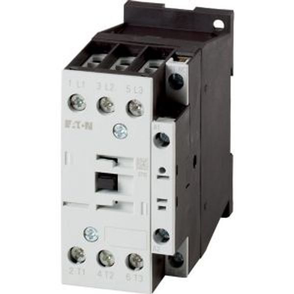 Contactor, 3 pole, 380 V 400 V 15 kW, 1 NC, 24 V 60 Hz, AC operation, Screw terminals image 5