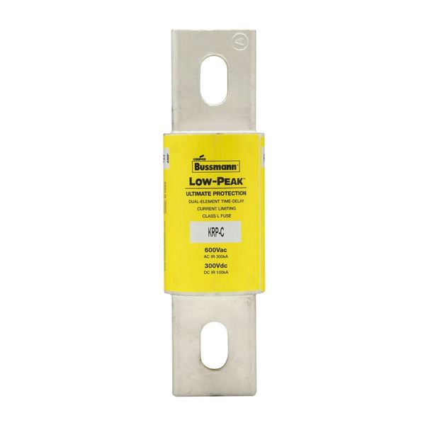 Eaton Bussmann Series KRP-C Fuse, Current-limiting, Time-delay, 600 Vac, 300 Vdc, 900A, 300 kAIC at 600 Vac, 100 kA at 300 kAIC Vdc, Class L, Bolted blade end X bolted blade end, 1700, 2.5, Inch, Non Indicating, 4 S at 500% image 2