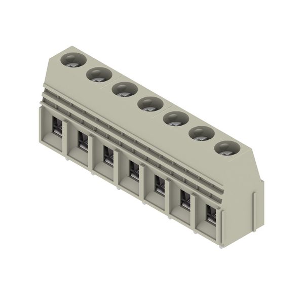 PCB terminal, 10.16 mm, Number of poles: 7, Conductor outlet direction image 4