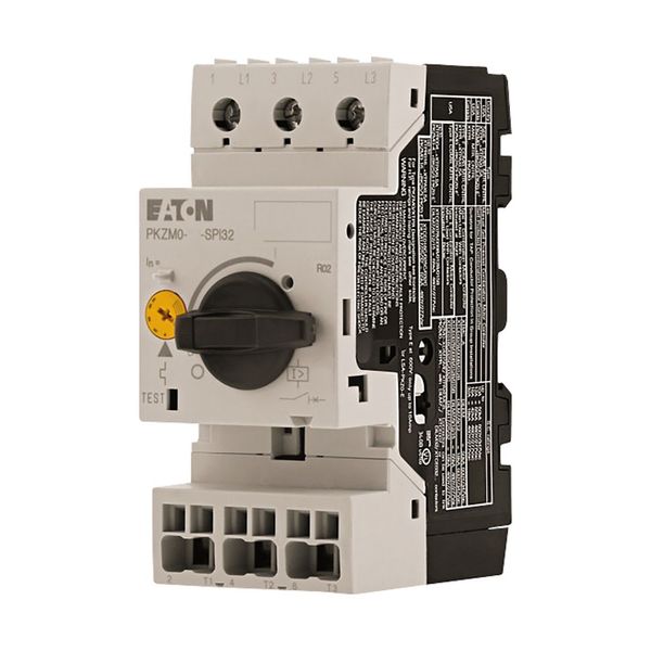 Motor-protective circuit-breaker, 0.09 kW, 0.25 - 0.4 A, Feed-side screw terminals/output-side push-in terminals, MSC image 12
