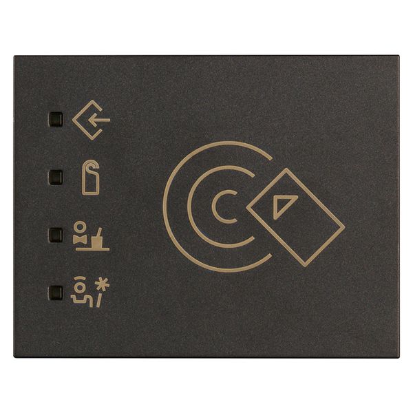 Outdoor KNX RFID card switch  black image 1