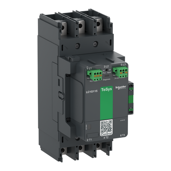 High power contactor, TeSys Giga, 3 pole (3NO), AC-3  image 1