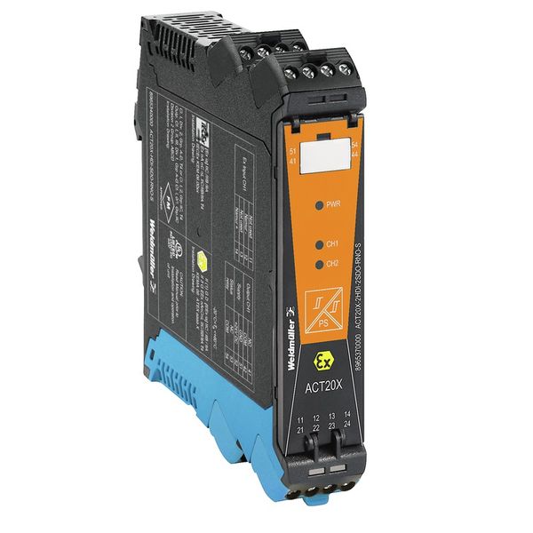Signal converter/insulator, Safe-input: relay, Ex-output: Opto module, image 3