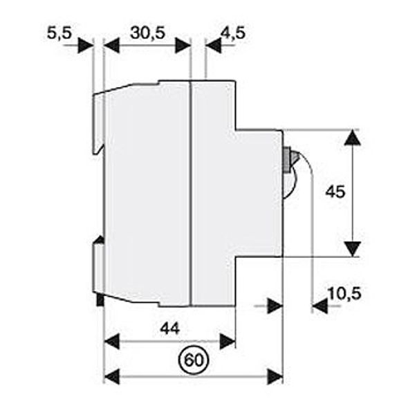 Residual current circuit breaker 100A, 4-pole, 30mA, type AC image 3