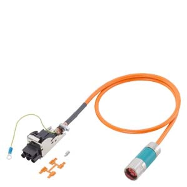 Power cable pre-assembled type: 6FX5002-5CS01 (1FT/1FK/1PH for SINAMICS) 4x 1.5…6FX5002-5CS01-1DA0 image 1