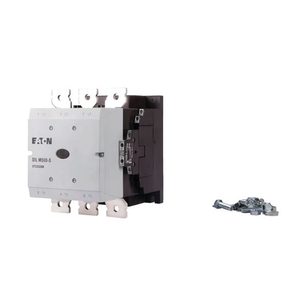 Contactor, 380 V 400 V 265 kW, 2 N/O, 2 NC, 110 - 120 V 50/60 Hz, AC operation, Screw connection image 9