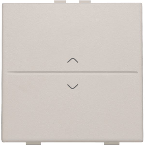 Single key with 'up' and 'down' arrows for wireless switch or push but image 1