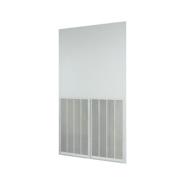 Rearwall, ventilated, HxW=2000x1100mm, IP42, grey image 6