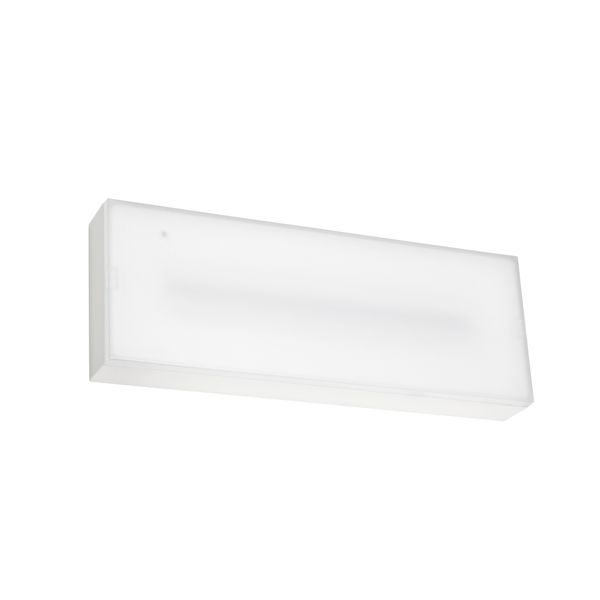DECO emergency lighting, surface IP44, 100lm-1h /Non-permanent+Self-testing image 1