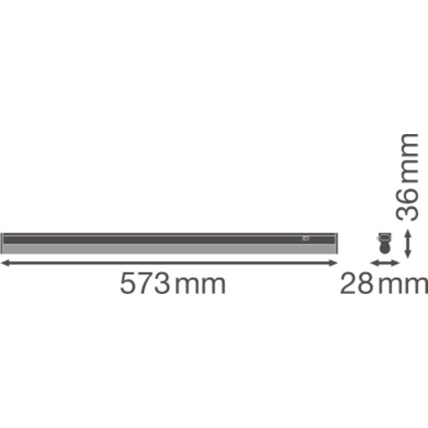 LINEAR COMPACT SWITCH 600 8 W 4000 K image 16