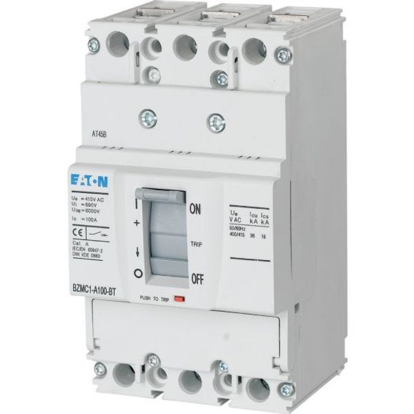 BZMB1-A63 Eaton Moeller series BZM - Molded case circuit breaker image 1