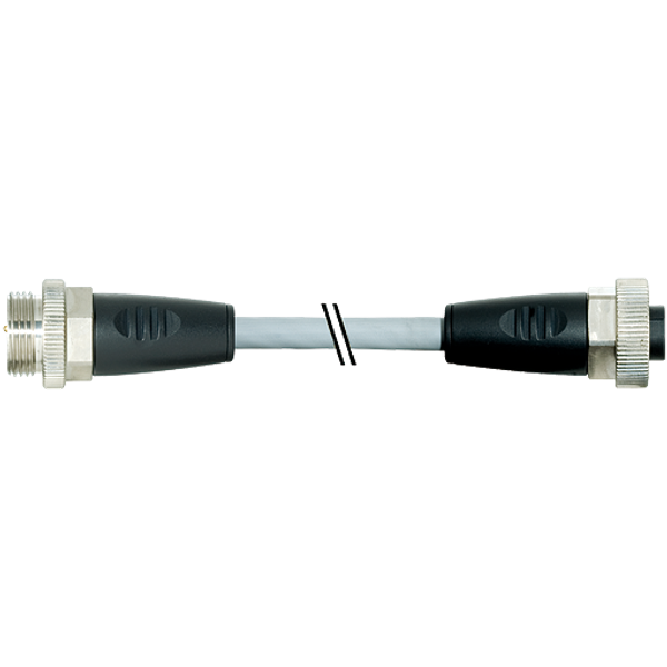 7/8'' male 0° / 7/8'' female 0° PUR 5x2.5 gy UL/CSA+drag ch. 5m image 1