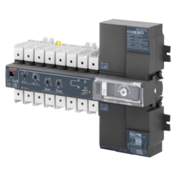 MSS 160A ATS - MONOBLOC AUTOMATIC SWITCHOVER SYSTEM WITH 3 POSITIONS - 63A 230V - 19 MODULES image 1