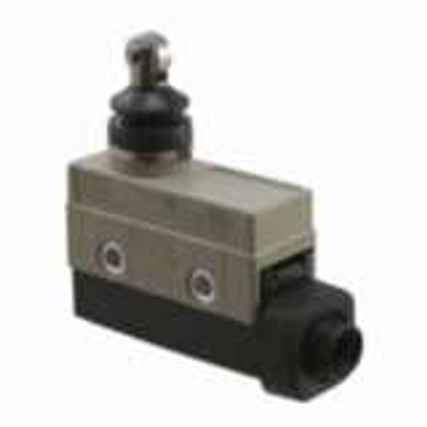 Enclosed basic switch, Sealed roller plunger, SPDT, 15A image 3