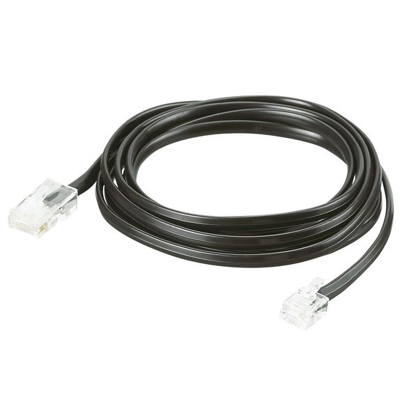 RJ11/RJ45 patch cord for telephone connection 2 m image 1