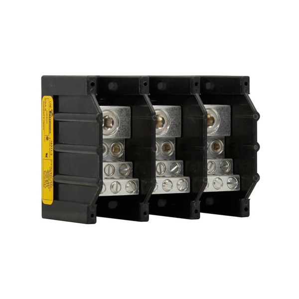 Terminal block, low voltage, 310 A, AC 600 V, DC 600 V, 3P, UL image 24