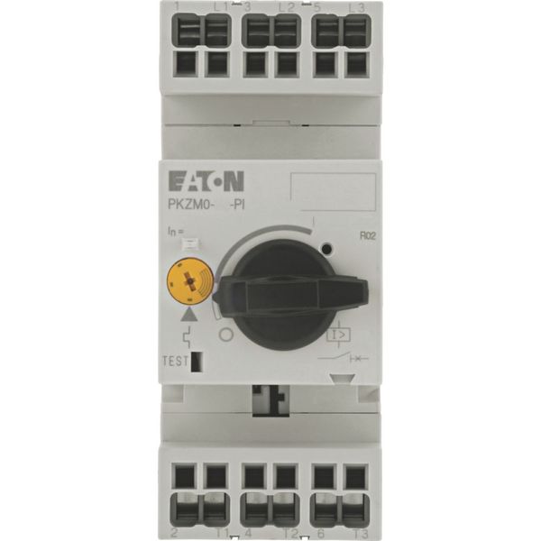 Transformer-protective circuit-breaker, 4 - 6.3 A, Push in terminals image 6