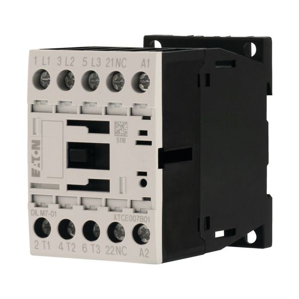 Contactor, 3 pole, 380 V 400 V 3 kW, 1 NC, 220 V 50 Hz, 240 V 60 Hz, AC operation, Screw terminals image 15
