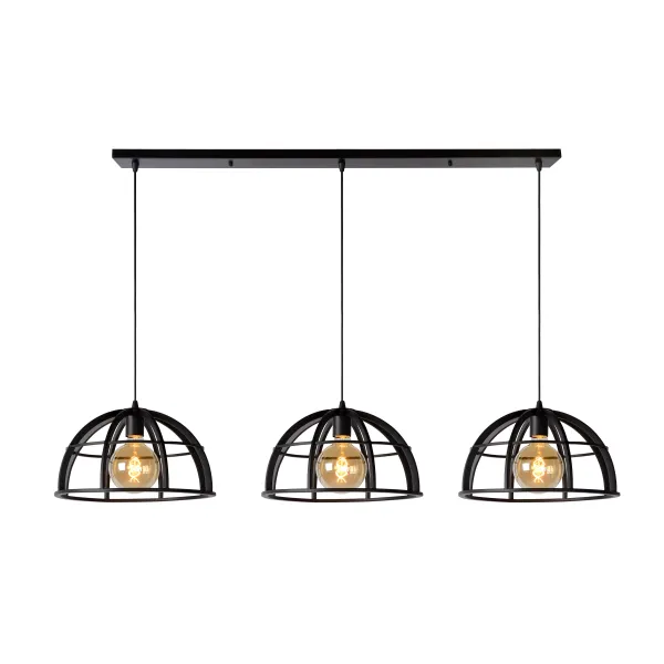 DIKRA Pendant 3xE27 60W  Black image 1