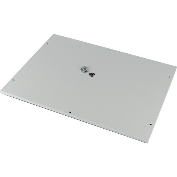 Top plate for OpenFrame, closed, W=800mm, grey image 2