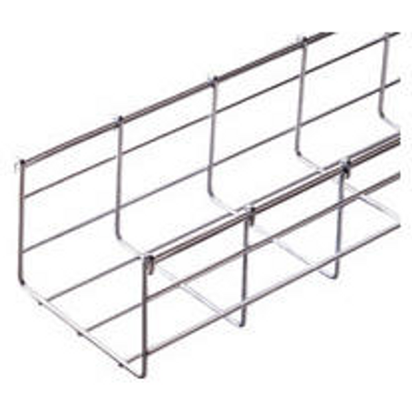 GALVANIZED WIRE MESH CABLE TRAY BFR110 - LENGTH 3 METERS - WIDTH 150MM - FINISHING: INOX 316L image 1