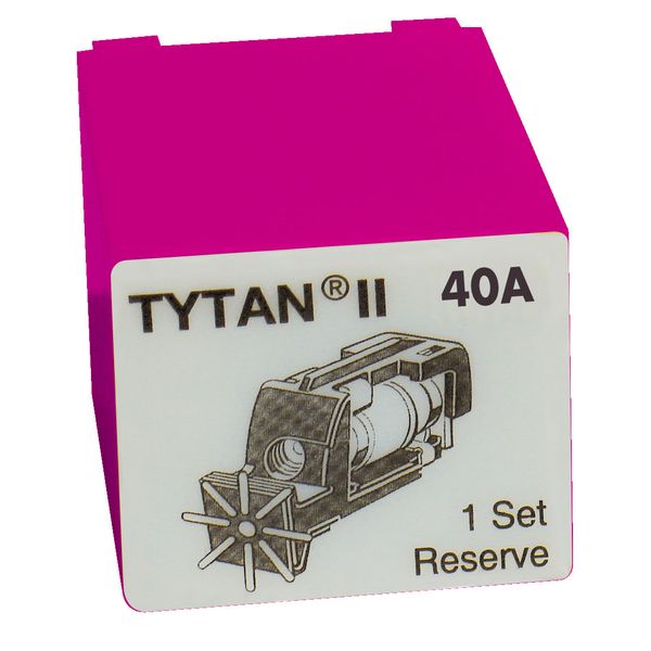 Fuse Plug for TYTAN, 3 x 40A, D02, complete image 1