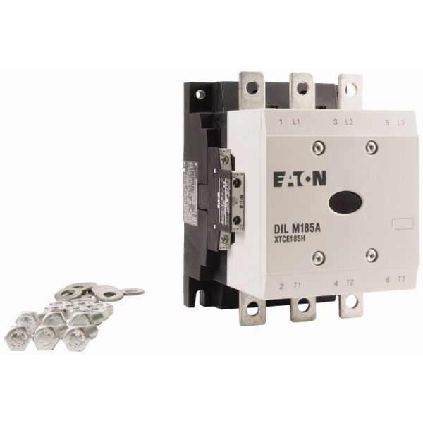Contactor, 380 V 400 V 90 kW, 2 N/O, 2 NC, RAC 48: 42 - 48 V 50/60 Hz, AC operation, Screw connection image 7