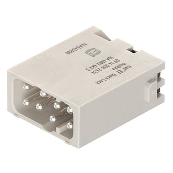 Han EE Quick-Lock module, male 1,5mm² image 1