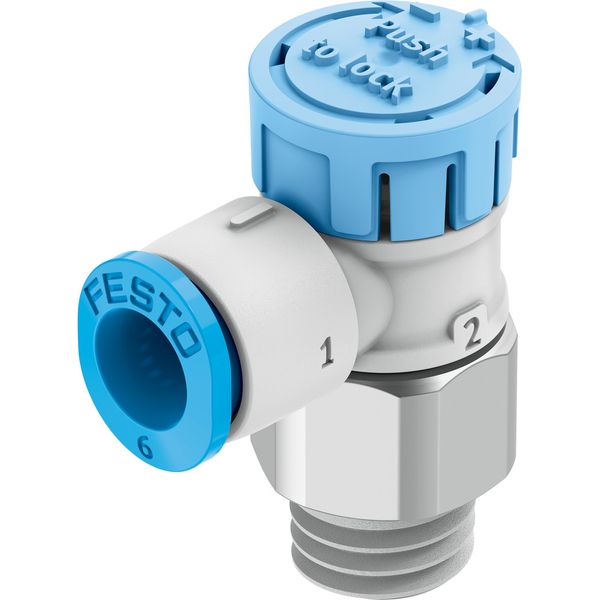 VFOE-LS-T-G18-Q6 One-way flow control valve image 1