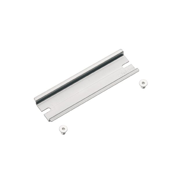 Terminal rail, without slot, Terminal rails, 35 x 7.5 x 229 mm, Steel, image 1