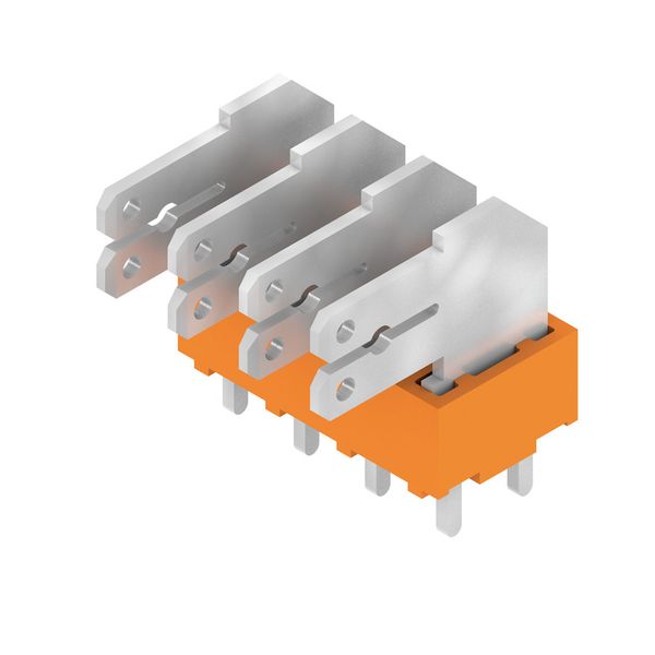 PCB terminal, 5.00 mm, Number of poles: 4, Conductor outlet direction: image 2