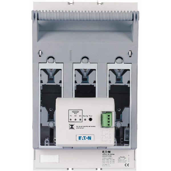 NH fuse-switch 3p flange connection M10 max. 150 mm², busbar 60 mm, electronic fuse monitoring, NH1 image 8