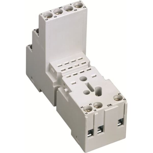 CR-M2LS Logical socket for 2c/o CR-M relay image 1
