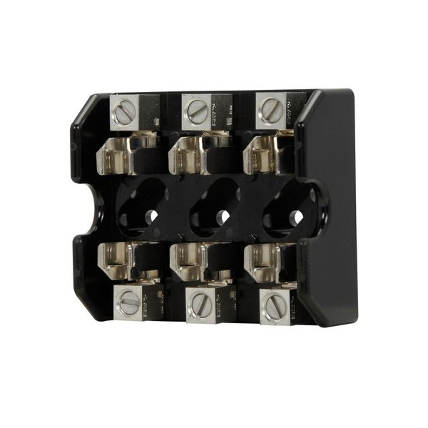 Eaton Bussmann series Class T modular fuse block, 600 Vac, 600 Vdc, 0-30A, Box lug, Three-pole image 3