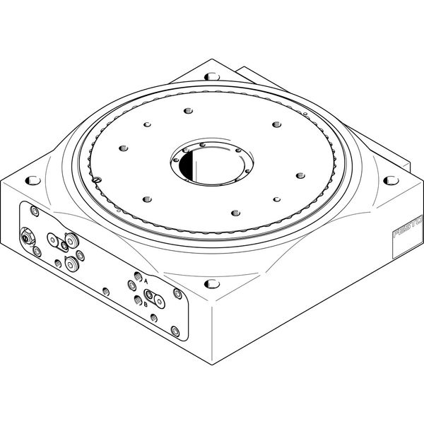 DHTG-220-8-A Rotary indexing table image 1