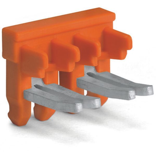 Adjacent jumper for switching lever 6-way insulated orange image 1
